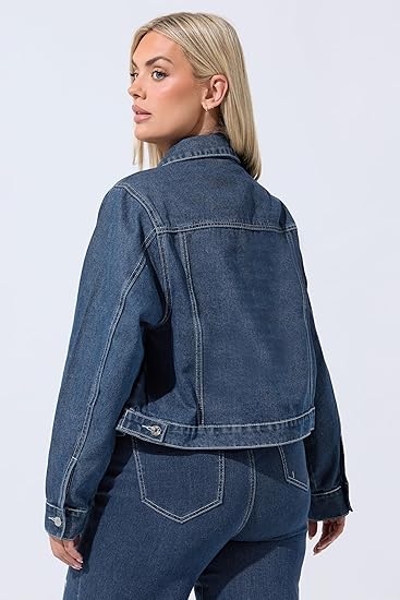 Bow Embroidered Denim Jacket