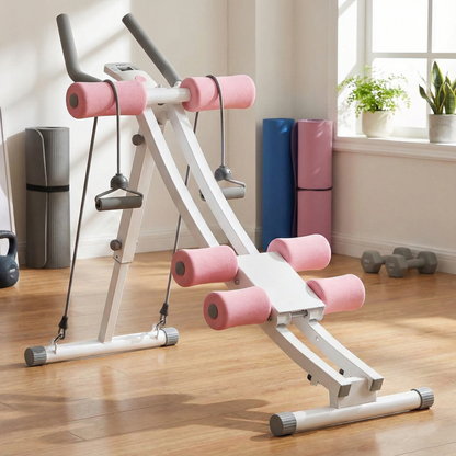 Dual Track Adjustable Ab Trainer Machine