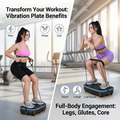 Light Vibration Plate Exercise Machine