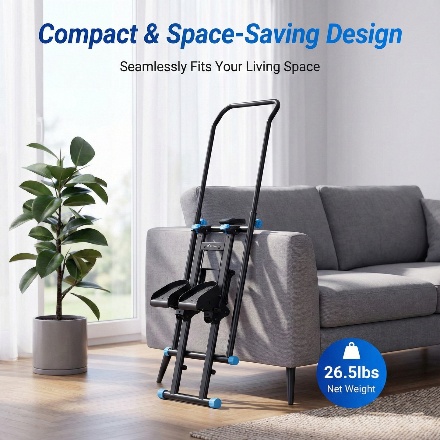 Stair Stepper, Full-Body Workout, 300LBS Capacity