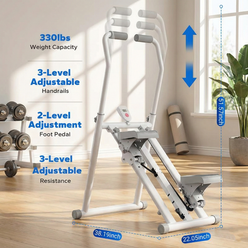 Stair Stepper, Full-Body Workout, 300LBS Capacity